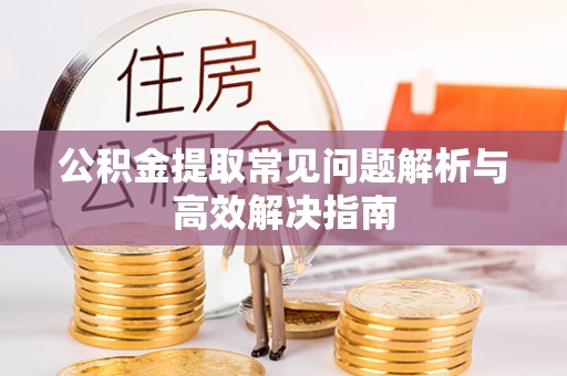黄石公积金提取常见问题解析与高效解决指南