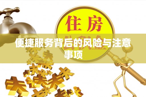 黄石便捷服务背后的风险与注意事项